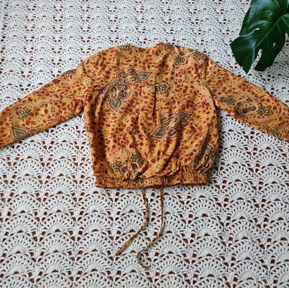 Vintage Silk Bomber Jacket - Picture 2 of 5